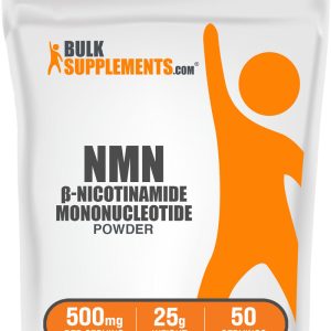 NMN Polvo Puro Pureza - NAD+ 14 Bolsa de 25g de NMN en polvo puro de VitaCaribe, un suplemento para la energía y longevidad en la República Dominicana.